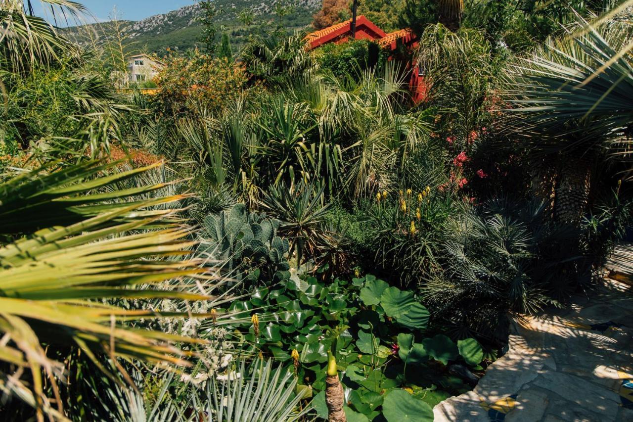 Villa Tropica, Total Privacy, Tropical Garden And Private Pool Kaštela Exteriör bild