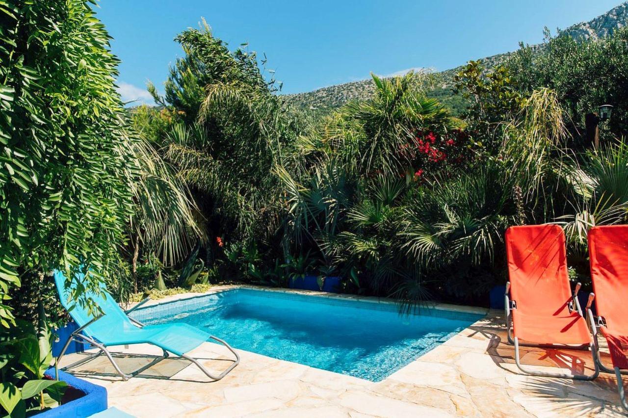 Villa Tropica, Total Privacy, Tropical Garden And Private Pool Kaštela Exteriör bild