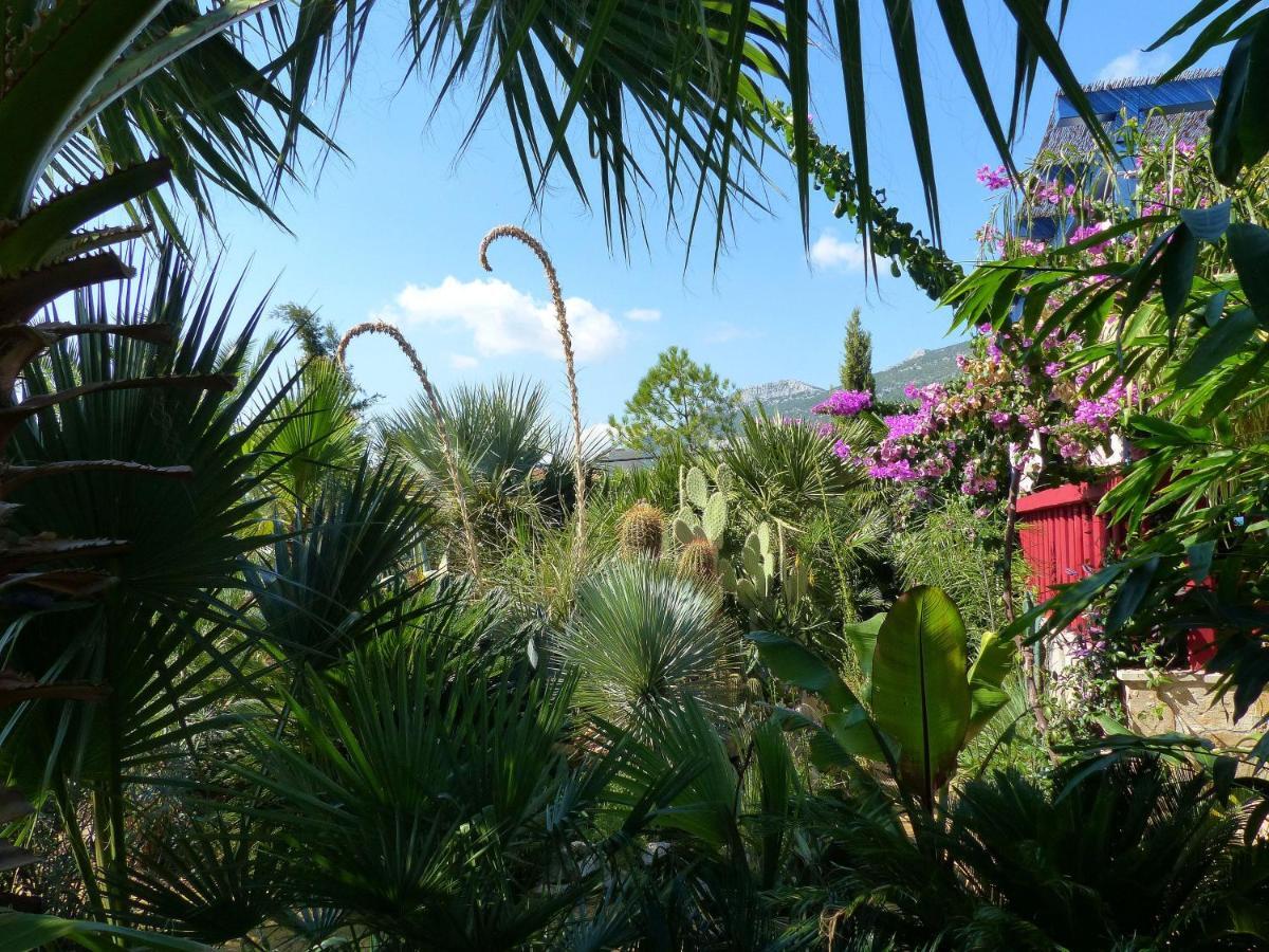 Villa Tropica, Total Privacy, Tropical Garden And Private Pool Kaštela Exteriör bild